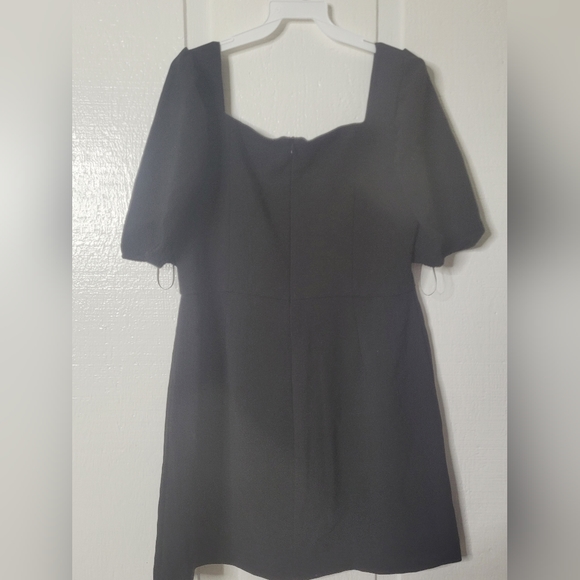 French Connection Dress Black Berina Mini Women's Sz US12 NWOT - Picture 11 of 11